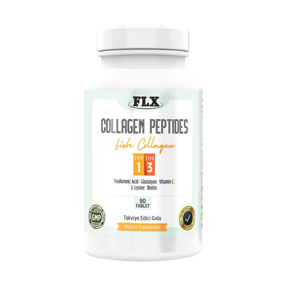 Flx Collagen Peptides Tip 1-3 Balık Kolajeni 90 Tablet