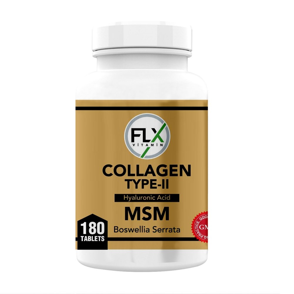 Flx Collagen Type-ıı Hyaluronic Acid Msm Boswellia Serrata 180 Tablet