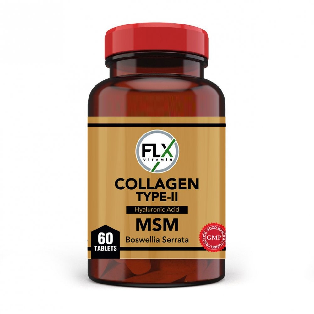 Flx Collagen Type-ıı Hyaluronic Acid Msm Boswellia Serrata 60 Tablet