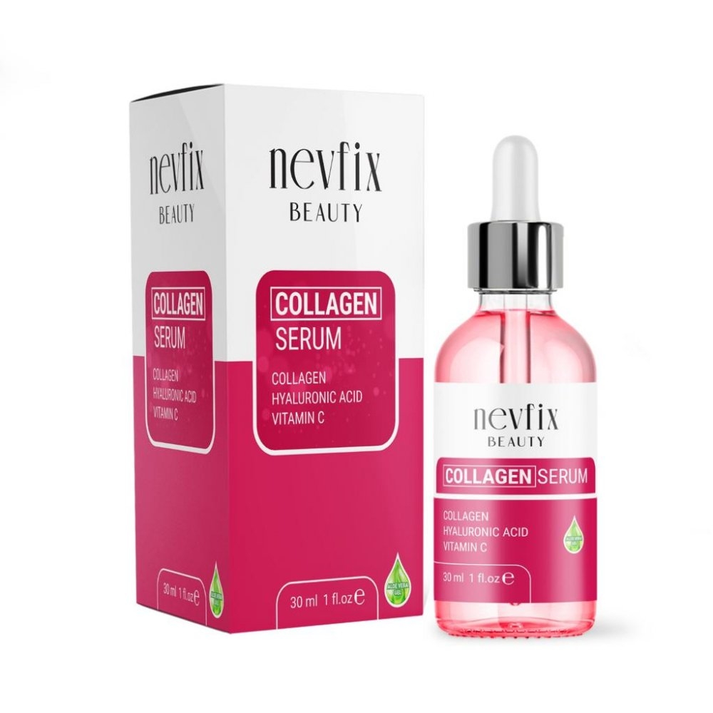 Nevfix Beauty Collagen Hyaluronic Acid Vitamin C Serum 30 Ml ALOE VERA