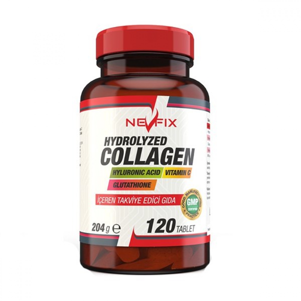 Kolajen Collagen Hyluronic Acid Vitamin C Glutathione 120 Tablet Acid