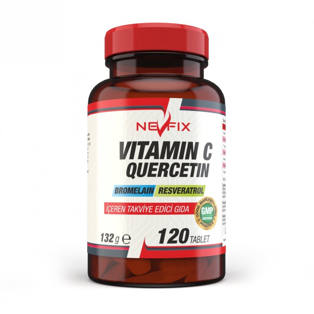 Vitamin C Quercetin Bromelain 120 Tablet