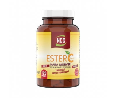 Ncs ® Ester C Vitamini 1000 Mg Kara Mürver 120 Tablet Vitamin C