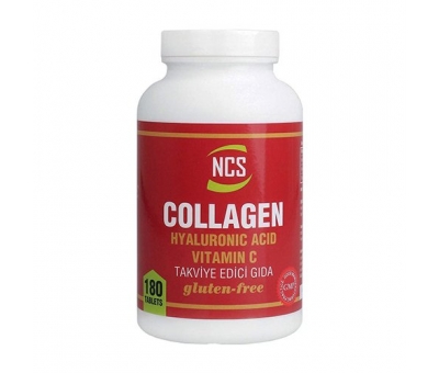 Ncs Hidrolize Collagen Hyaluronic Acid C vitamini 180 Tablet